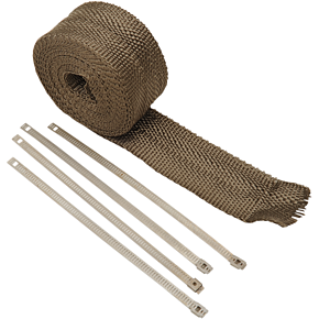 Exhaust Wrap Kit - Metallic - 2x25 CPP/9053SL
