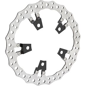 Jagged Left Brake Rotor - Touring - 14" 02-950