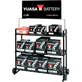 Battery Rack Display YUASARACK