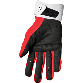 Youth Spectrum Gloves - Red/White - 2XS 3332-1607
