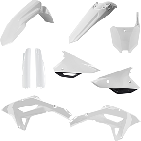 Acerbis Full Replacement Body Kit - White/Black 2861801035