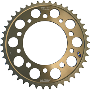 Sunstar Sprockets Rear Sprocket - 43-Tooth - Yamaha