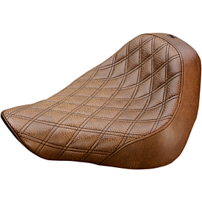 Renegade Solo Seat - Lattice Stitched - Brown
