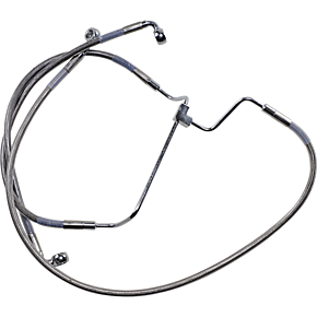 Brake Line - +4" - Stainless Steel 1741-3977