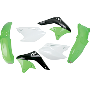 Replacement Body Kit - OEM Green/White/Black KAKIT204-999