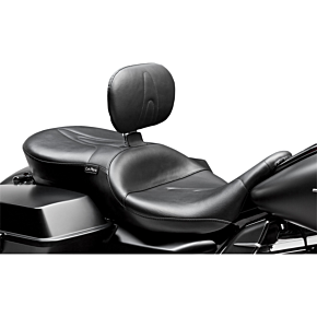 Le Pera RT66 Seat - With Backrest - Stitched - Black - FL LK-767BR