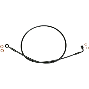 Magnum Brake Line - EZ Align - Stainless Steel - Black SBB0604-49