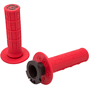 Torc1 Grips - Defy - Lock-On - 4-Stroke - Red 3750-0402