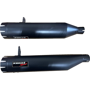 4" Slip-On Mufflers - Black 8CH17B