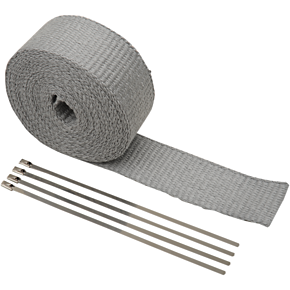Exhaust Wrap Kit - Silver - 1x50 CPP/9057
