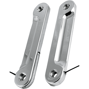 LED Front Signal Light - FLHX - Chrome/Clear SGFS-1