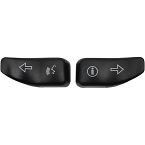 Turn Signal Switch Extension Caps - '14-'20 - Black 2106-0362