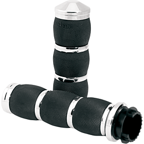 Grips - Air Cushion - Touring - Chrome MT-AIR-90-CH