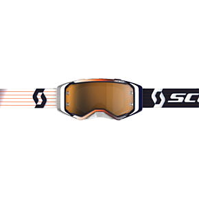 Prospect Amplifier Goggles - Blue/White - Gold Chrome Works 285536-1006324