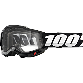 Accuri 2 Enduro MTB Goggles - Black - Clear 50016-00001