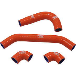 Race Fit Radiator Hose Kit - Orange - Gas Gas/Husqvarna/KTM KTM-132-OR