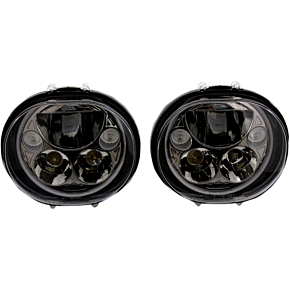 LED Headlight - 5-3/4" - Black - Pair CDTB-575OV-B