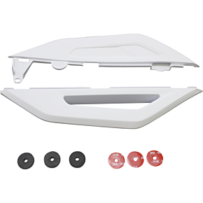 Acerbis Side Panels - White 2858880002