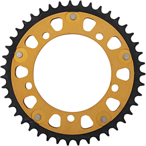 Supersprox Stealth Rear Sprocket - 43 Tooth - Gold - Suzuki/Triumph RST-1800-43-GLD