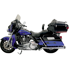 Mega Power Pseudo Muffler - Chrome - '09 - '20 FL 1F49R