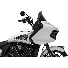 Flare™ Windshield - Dark Smoke - 11" - Challanger KWW-04-0584-DS