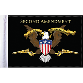Second Amendment Flag - 6" x 9" FLG-2AMND