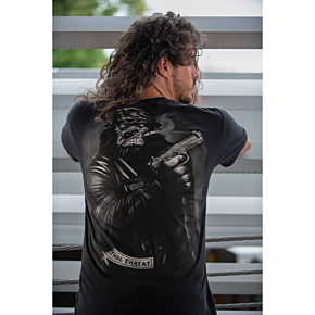Pistol Packing Gorilla T-Shirt - Black - Medium LT20732M