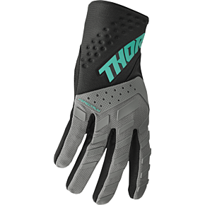 Spectrum Gloves - Gray/Black/Mint - XS 3330-6825