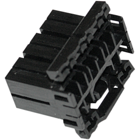 Amp 10-wire Plug Housing Multilock Hd# 73160-96bk
