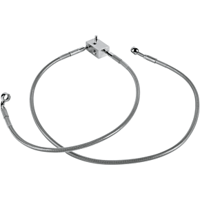 Brake Line - Rear - Stainless Steel 1204-2744