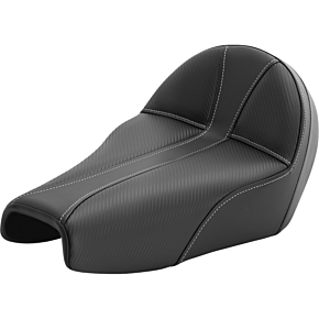 Dominator Seat - Black w/ Silver Stitching - XL '04-'22 807-11B-0042