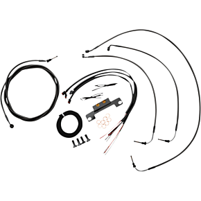 Cable Kit - Stock Ape Hanger Handlebars - Midnight LA-8058KT2-08M