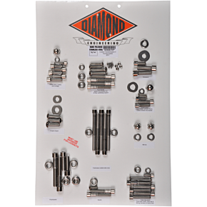 Diamond Engineering Transformation Bolt Kit - Touring '17+ DE6067HP