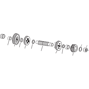 4-Speed Gear Spacers - XL A-35809-58