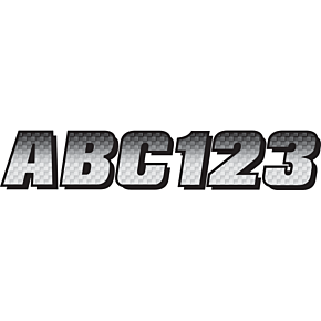 I.D. Sticker Kit - 300 Series - Silver Gradation SIBKG300