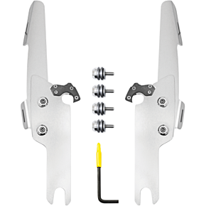 Batwing Fats/Slim Mounting Kit - Polished - FLHRS/XS MEK2041