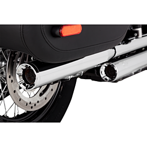 Eliminator 300 Slip-On Mufflers - Chrome 16316