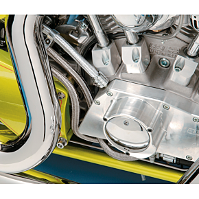 Braided Oil/Fuel Line - Stainless Steel - 3/8" - 6' DS-096617
