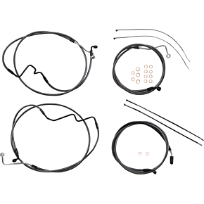 Handlebar Kit - Viking - 14" - Black Pearl™ 48887-414