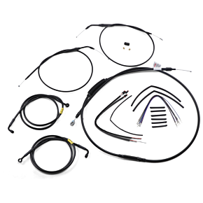 BURLY BRAND Control Kit - 14" Ape Hanger Handlebars B30-1203