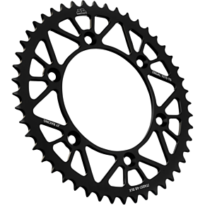 JT Sprockets Rear Sprocket - Black - 48-Tooth JTA897.48BLK