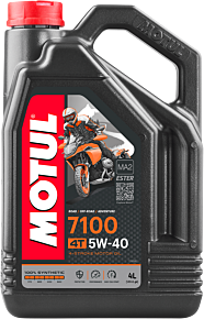 MOTUL 7100 4T Synthetic Oil - 5W-40 - 4L 104087