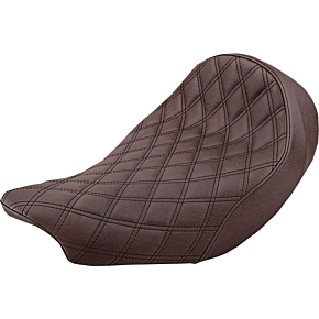 Saddlemen Renegade Solo Seat - Lattice Stitched - Brown