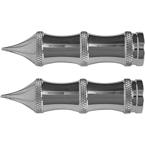 Toe Peg - Tribal - Chrome PT120-SLC