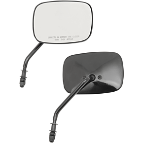 Rectangle Mirrors - Short -Black 0640-0981