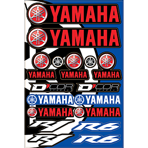 Decal Sheet - Yamaha Street 40-50-102