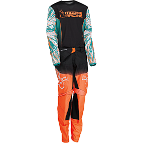 Youth Agroid Jersey - Teal/Orange/Black - Large 2912-2254