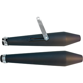 Cafe Muffler - Flat Black 80-84033
