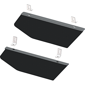 Rear Lower Doors - Black - Talon 1000-4 101845