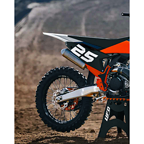 Body Kit - Black/Orange/White - KTM - SX '25 KTKIT532F@444